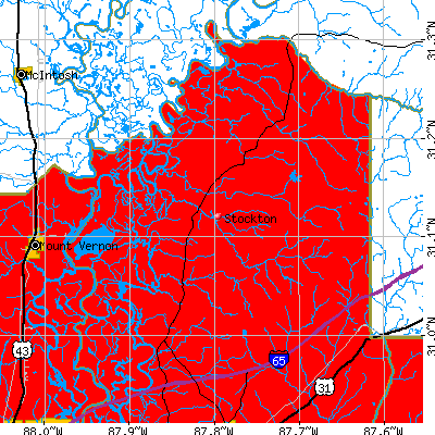 Stockton map