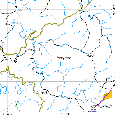 Krypton map