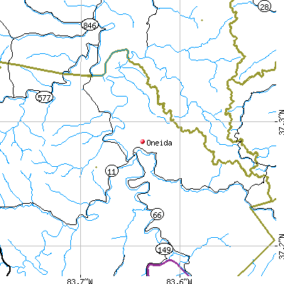 Oneida map