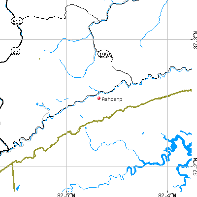 Ashcamp map