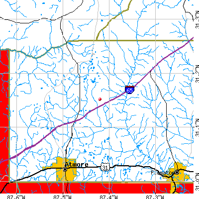 McCullough-Huxford map