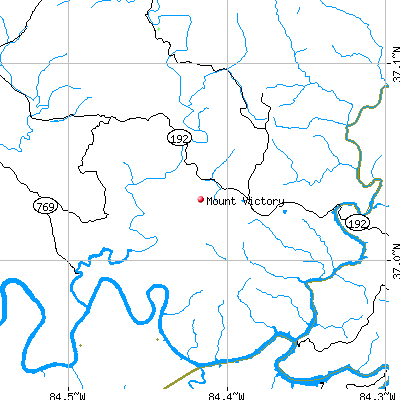 Mount Victory map