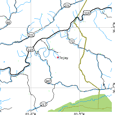 Tejay map