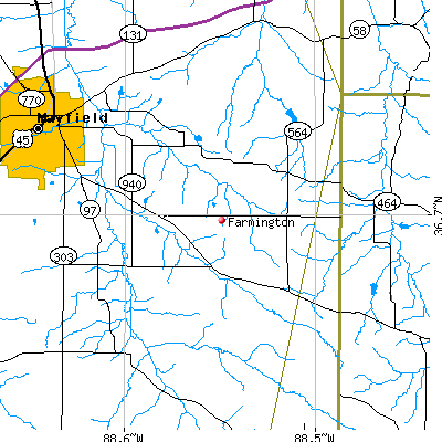 Farmington map