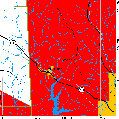 Semmes map
