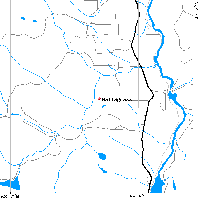 Wallagrass map