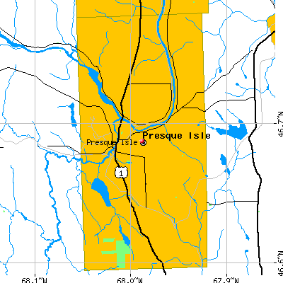 Presque Isle map