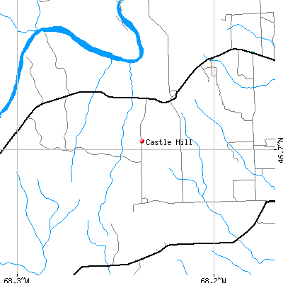 Castle Hill map
