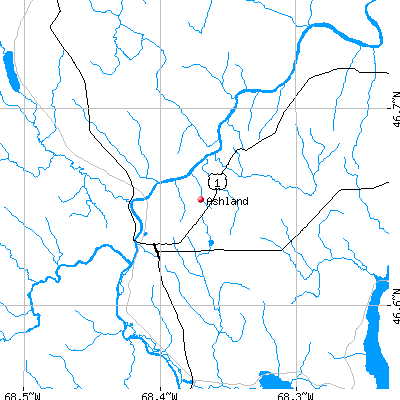 Ashland map