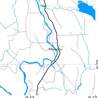 Masardis map