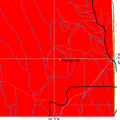 Stacyville map