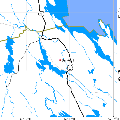 Danforth map