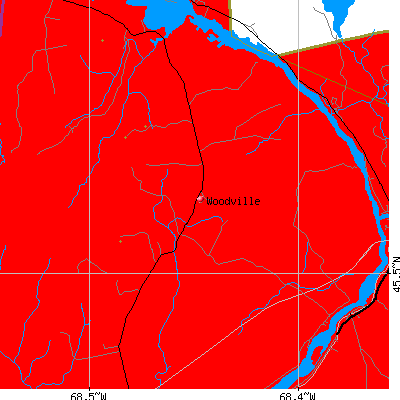 Woodville map
