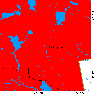 Burlington map