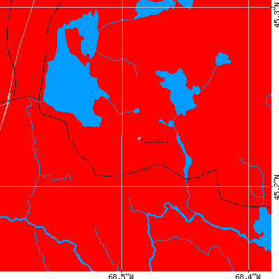 Lowell map