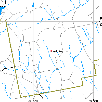 Wellington map