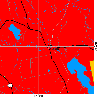 Hudson map