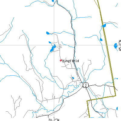 Kingfield map