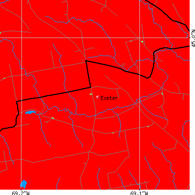 Exeter map