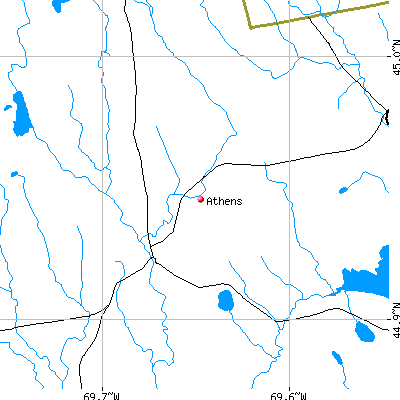 Athens map