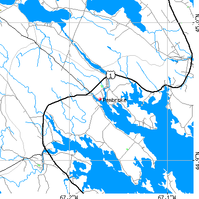 Pembroke map