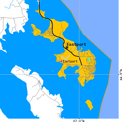 Eastport map