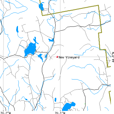 New Vineyard map