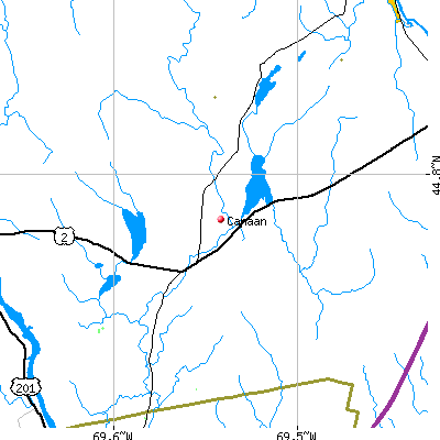 Canaan map