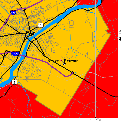 Brewer map