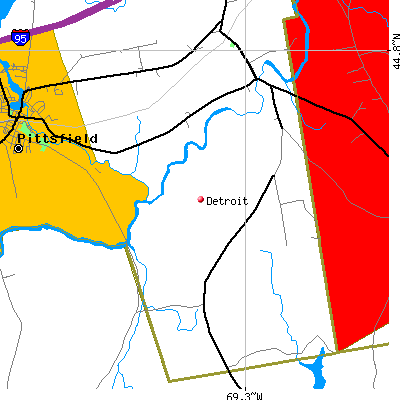 Detroit map