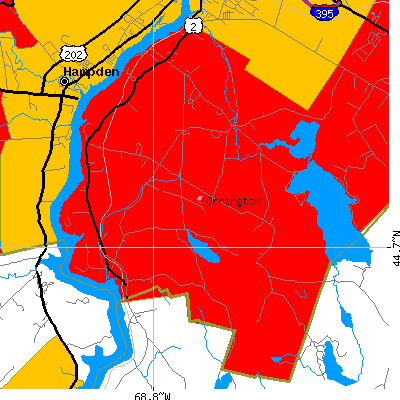 Orrington map