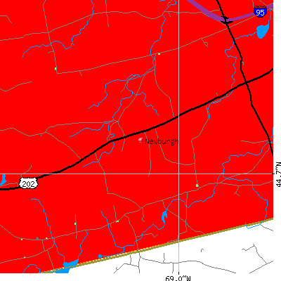 Newburgh map