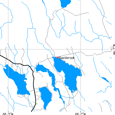 Eastbrook map