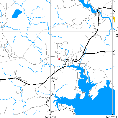 Jonesboro map