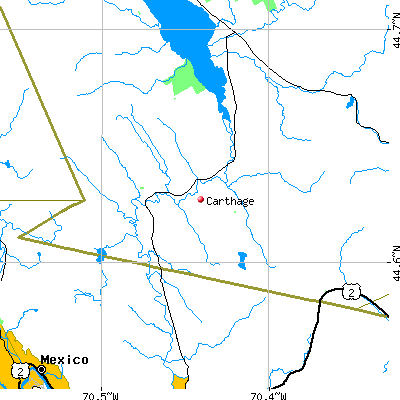Carthage map