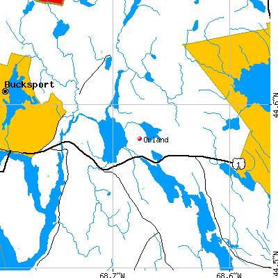 Orland map