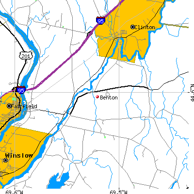 Benton map