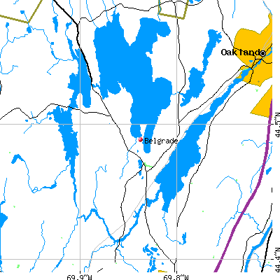 Belgrade map