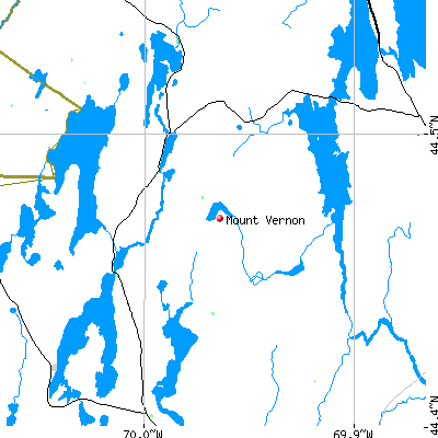 Mount Vernon map