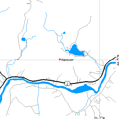 Hanover map