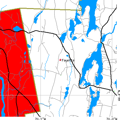 Fayette map