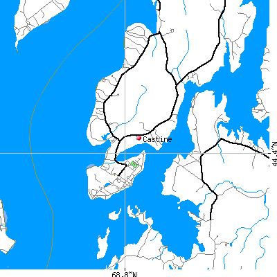 Castine map