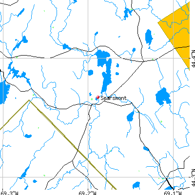 Searsmont map