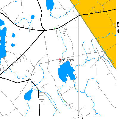 Belmont map