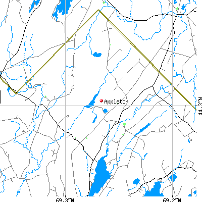 Appleton map