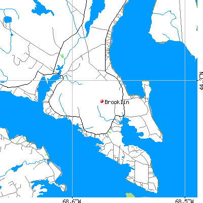 Brooklin map