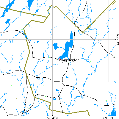 Washington map