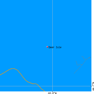 Deer Isle map