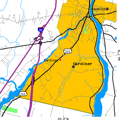 Gardiner map