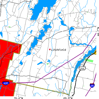 Litchfield map